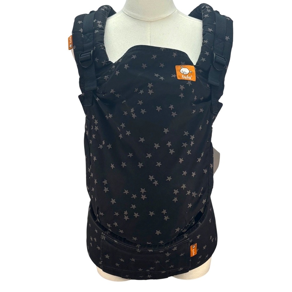 Tula Free to Grow Carrier Discover Black Stars Print Ergonomic Adjustable